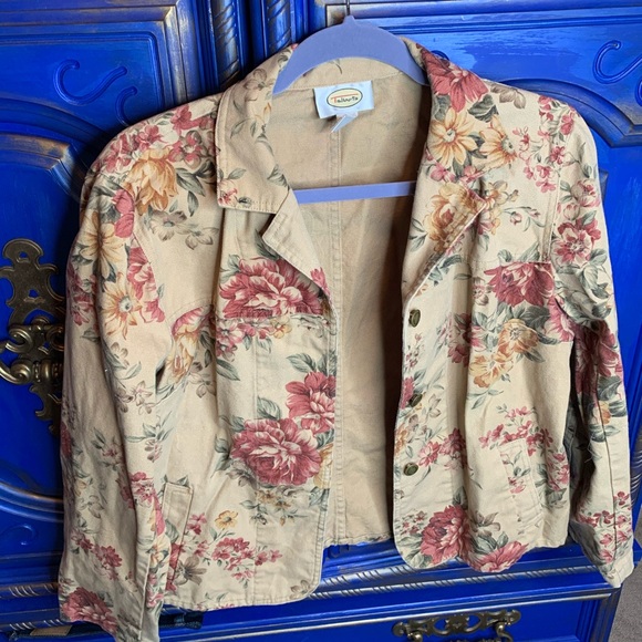 Talbots Jackets & Blazers - Talbots Floral Jacket Button Down USA Size Medium